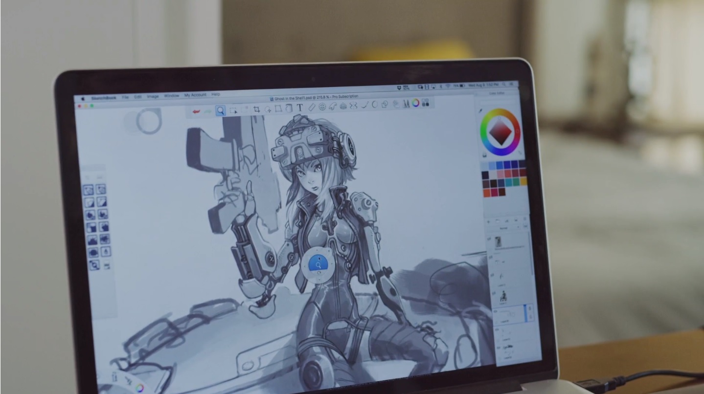 autodesk sketchbook art tutorial