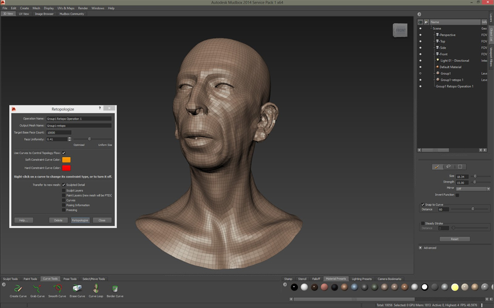 Character creation with Autodesk Mudbox