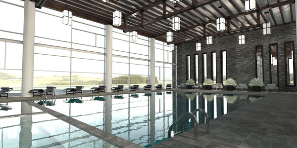 Rendering - swimming pool